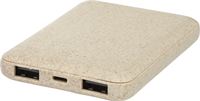 POWER BANK da 5000 mAh in PAGLIA DI GRANO